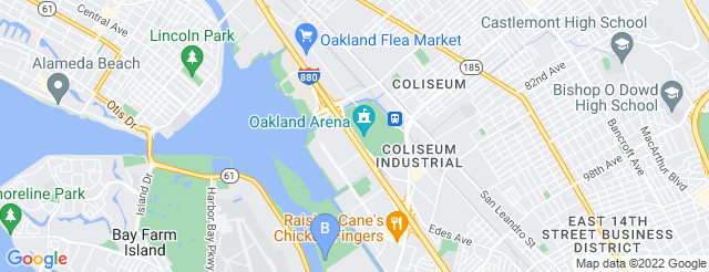 Big Top Tent At Oakland Arena